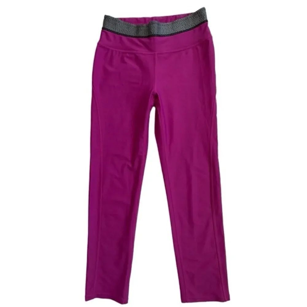 Athleta Workout Pink Legging High Waist Yoga Exercise Walking Cropped Pant SZ XS